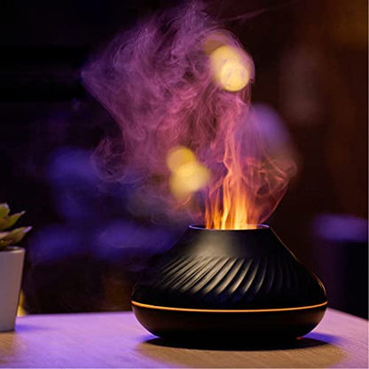 Volcanic Aromatherapy Humidifier Color Flame